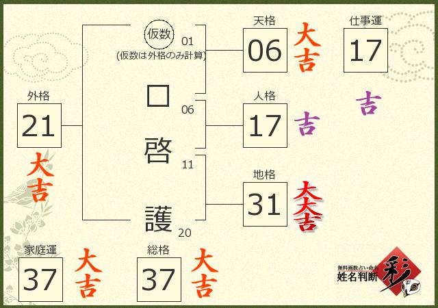 診断結果画像
