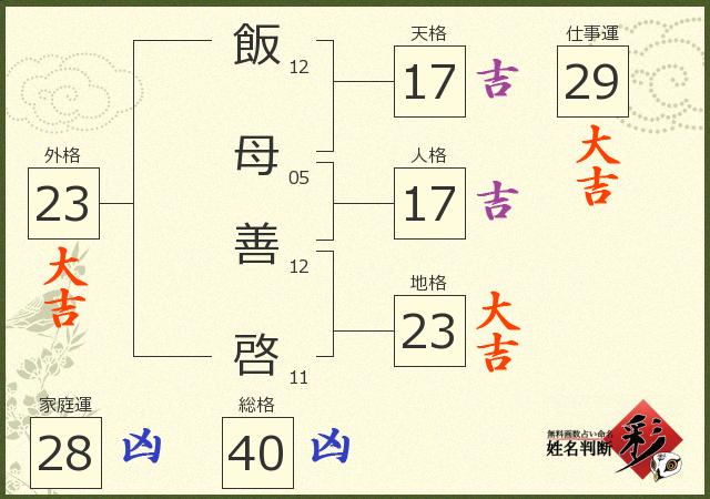 診断結果画像
