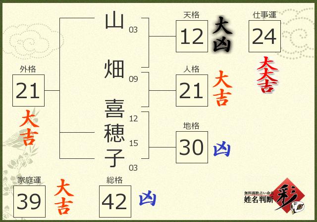 診断結果画像
