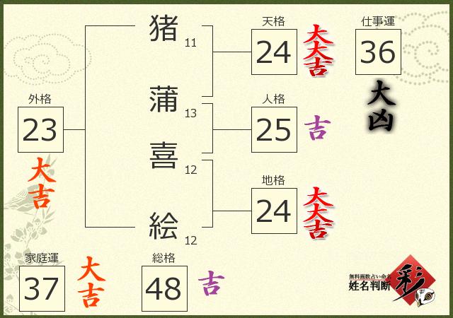 診断結果画像