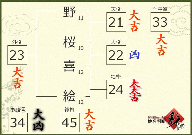 診断結果画像