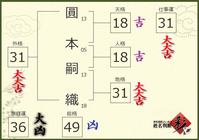診断結果画像