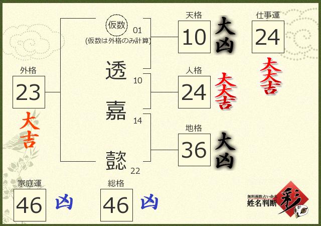 診断結果画像