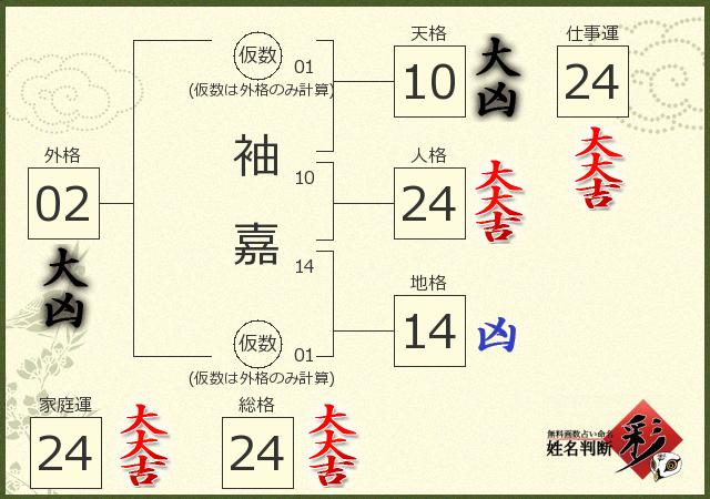 診断結果画像