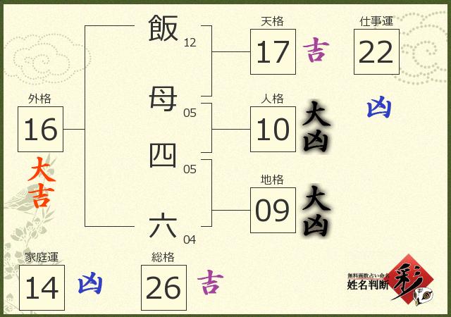 診断結果画像