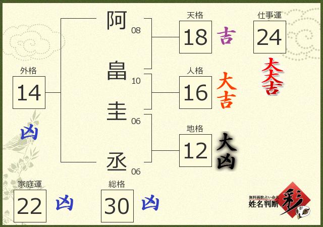 診断結果画像
