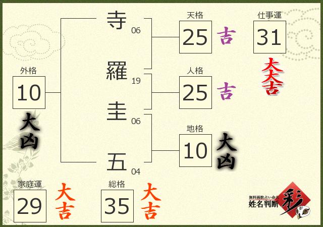 診断結果画像