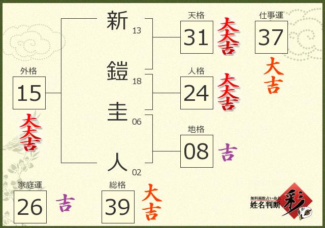 診断結果画像