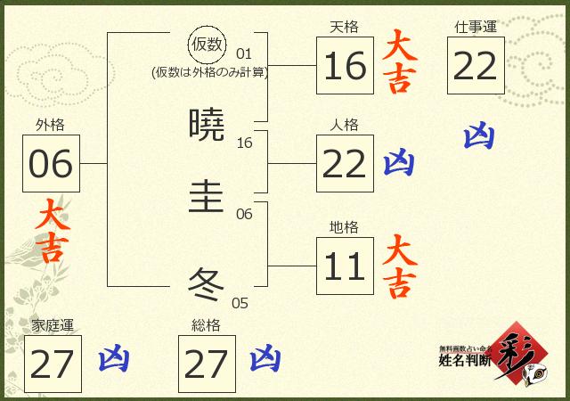 診断結果画像