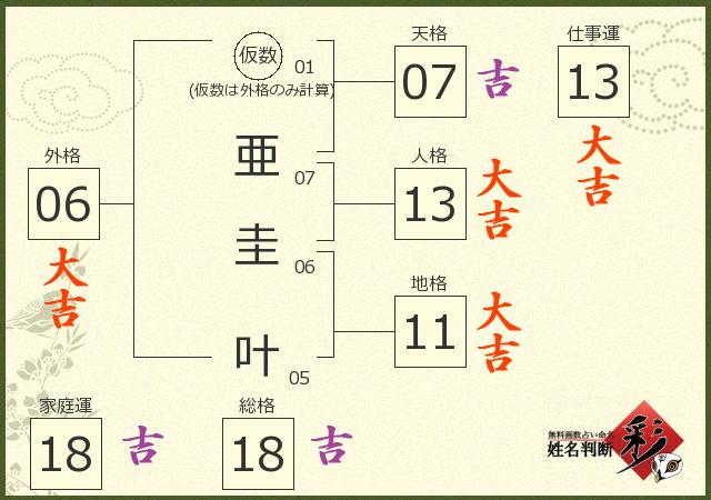 診断結果画像