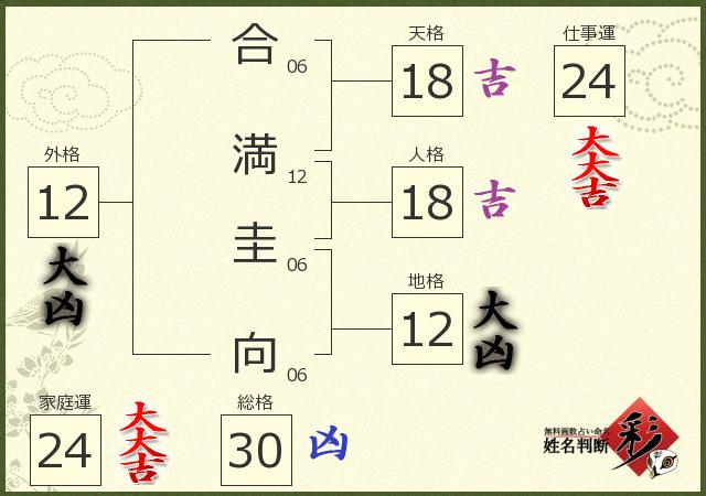 診断結果画像