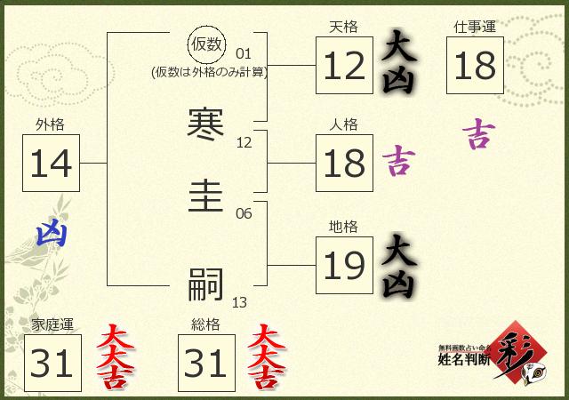 診断結果画像