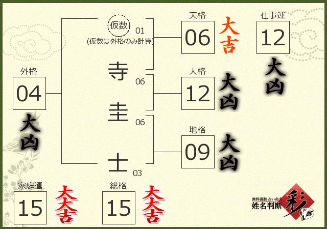 診断結果画像
