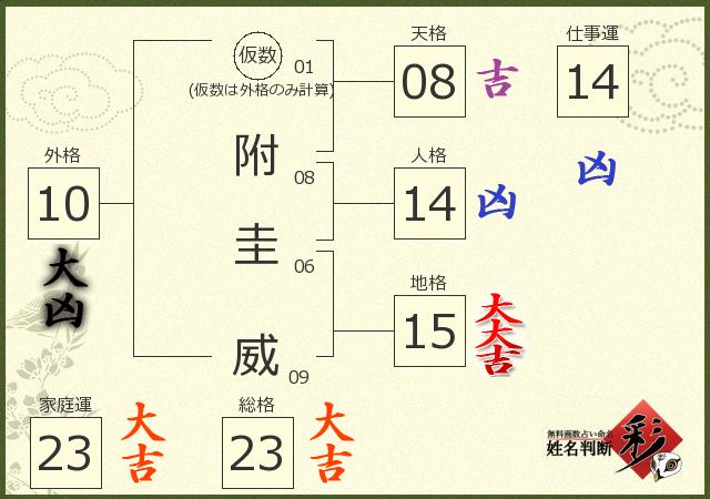 診断結果画像