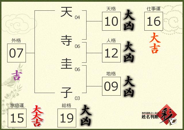 診断結果画像
