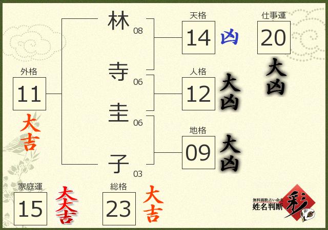 診断結果画像