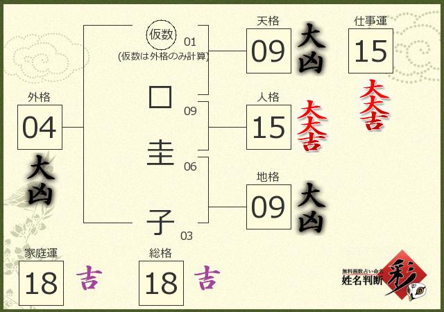 診断結果画像