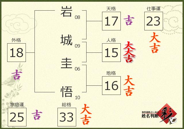 診断結果画像