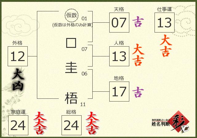 診断結果画像