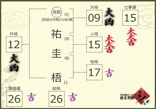 診断結果画像