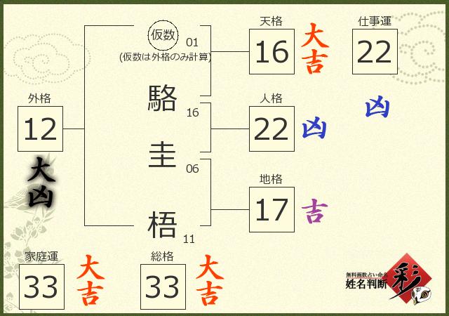 診断結果画像