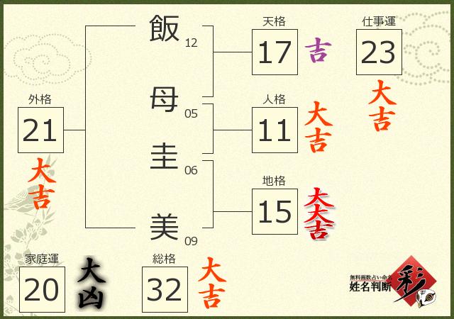 診断結果画像