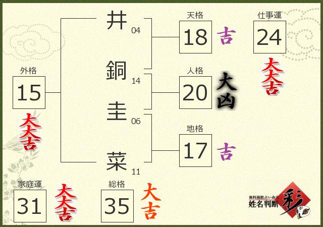 診断結果画像