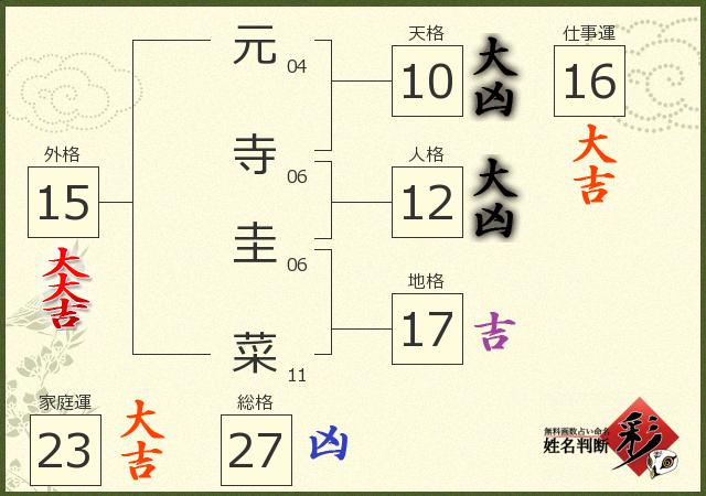 診断結果画像