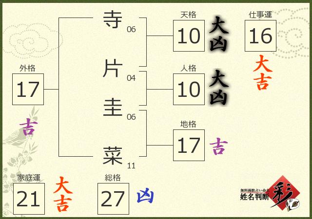 診断結果画像