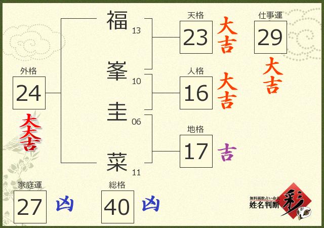診断結果画像