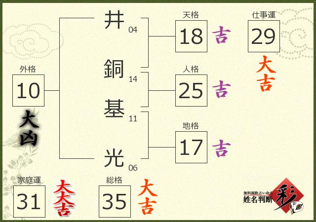 診断結果画像