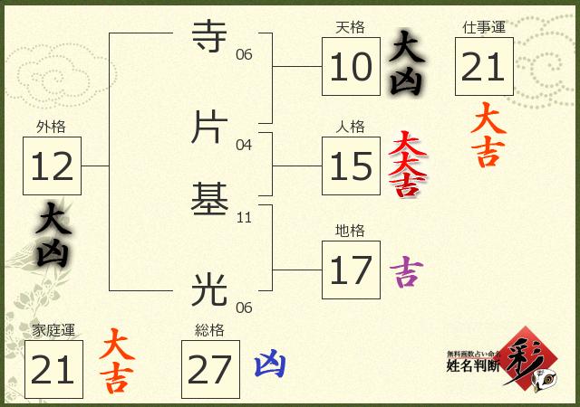 診断結果画像