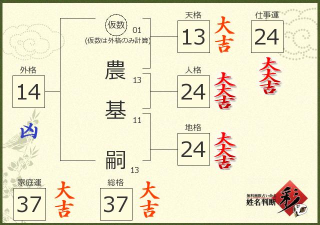 診断結果画像