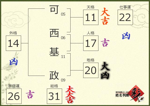 診断結果画像