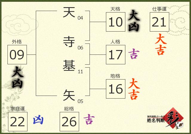 診断結果画像