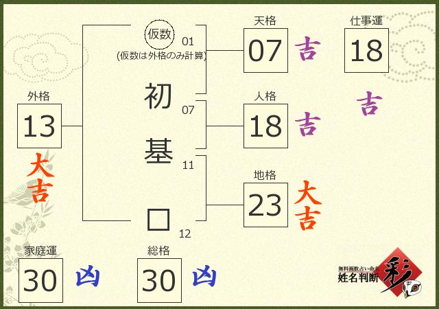 診断結果画像