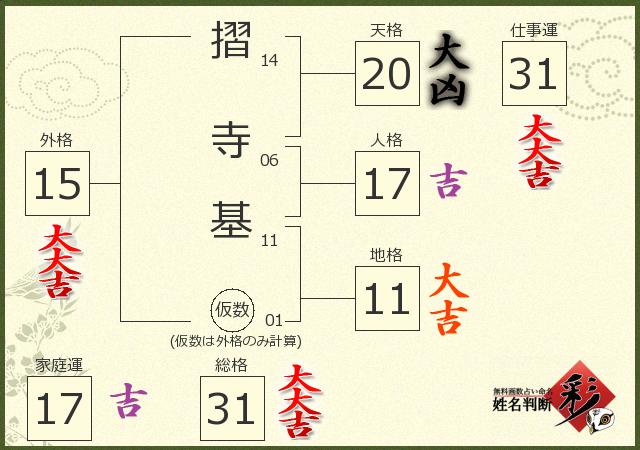 診断結果画像
