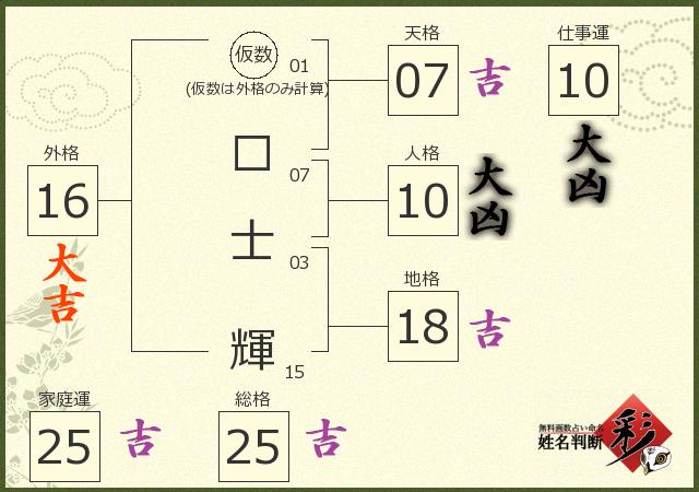 診断結果画像
