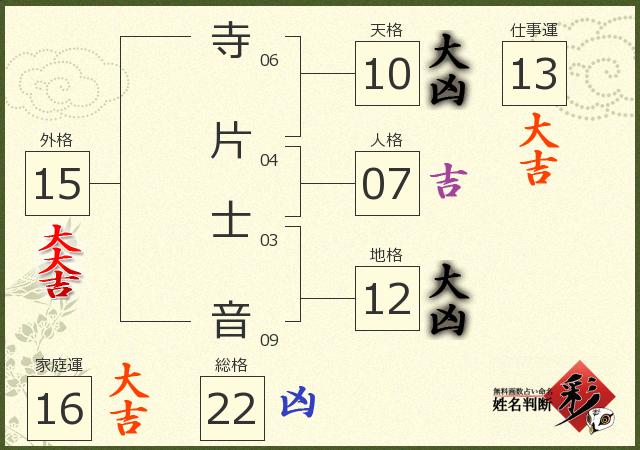 診断結果画像