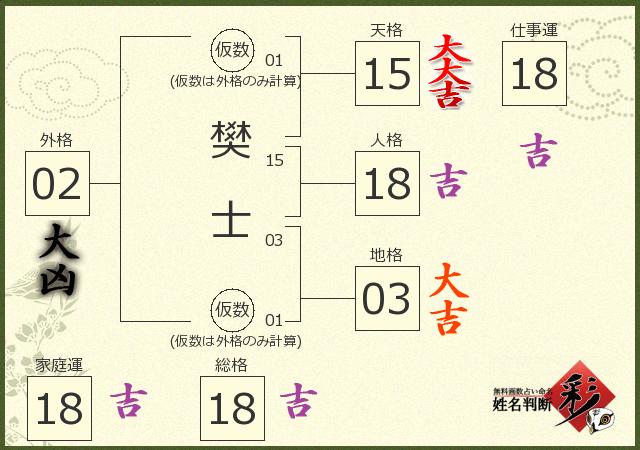 診断結果画像