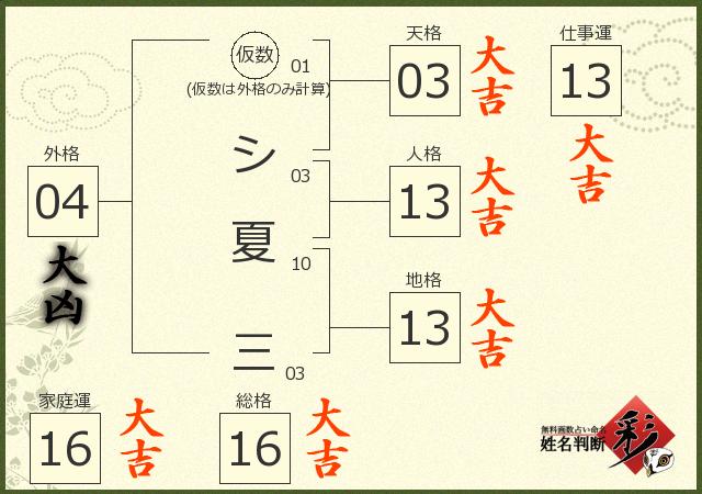 診断結果画像