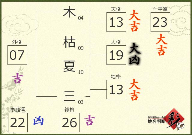 診断結果画像