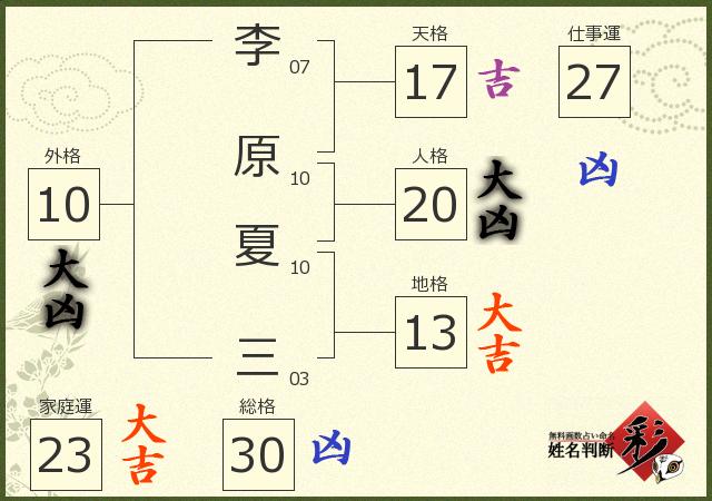 診断結果画像