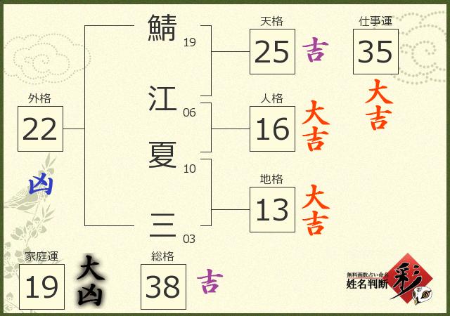 診断結果画像