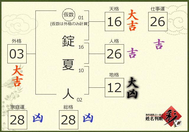 診断結果画像