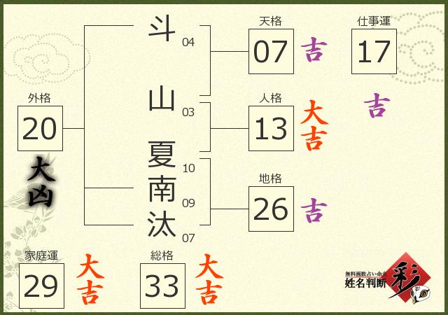 診断結果画像