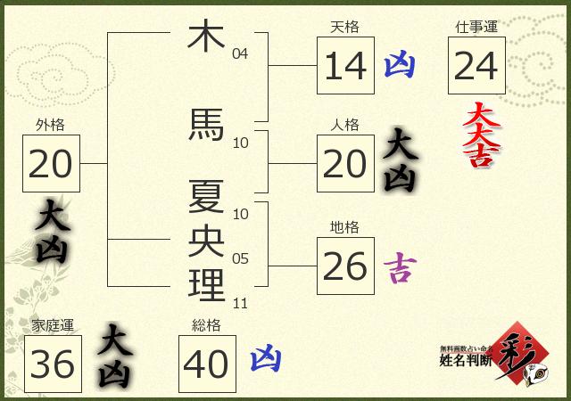 診断結果画像