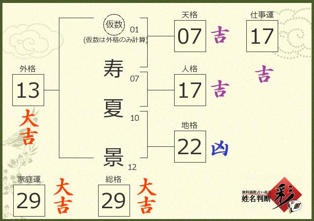 診断結果画像