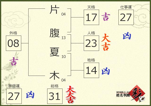 診断結果画像