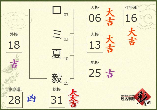 診断結果画像